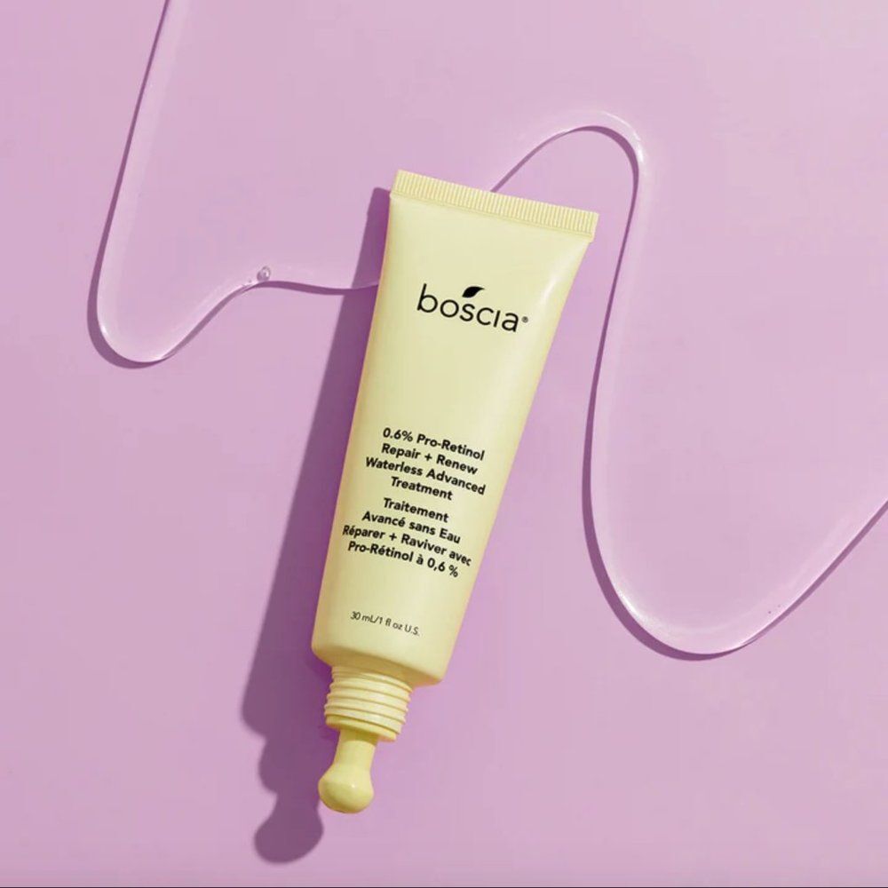 NEW Boscia 0.6% Pro-Retinol Repair + Renew Waterless Advanced Treatment